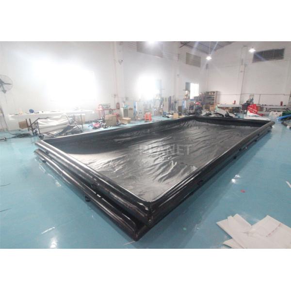 Пусковые площадки мойки брезента PVC EN14960 водоустойчивые раздувные