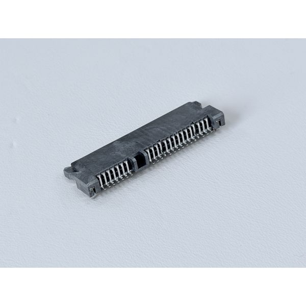 SATA 22P Female Connector | Pin SMT PCB Terminal Connector | G/F Gold-Plated Electrical Signal Connector for Server, Automotive, Wire Cable & Power Transmission