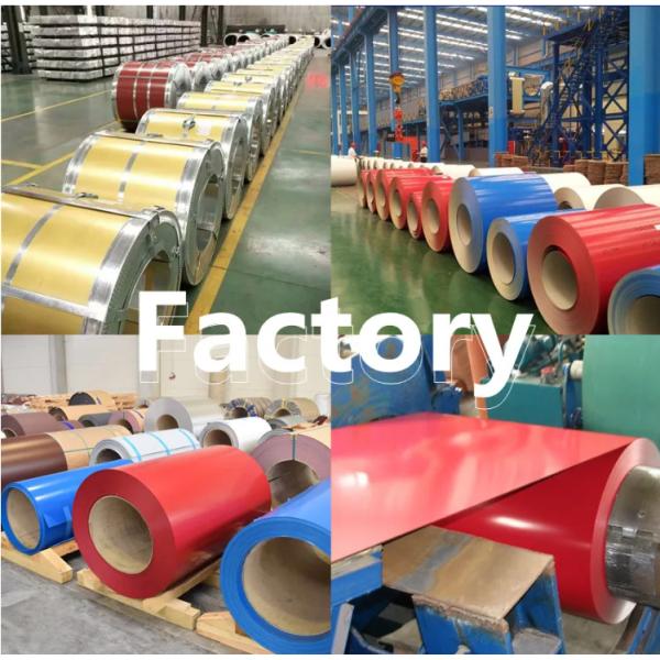 Z40-Z275  Hot Dipped PPGI PPGL Galvanized Coil for Roofing Material Ral 9004 9005