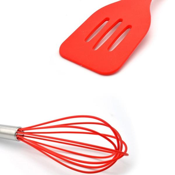 High Quality Silicone Kitchen Utensil Set 5 Piece Cooking Tools Utensils Brush Kitchen Accessories