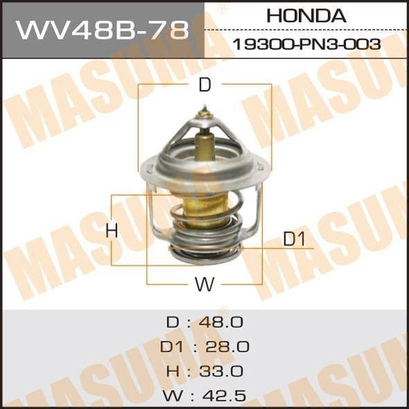 19300-PN3-003 19300-PN3-004 CT170G 2C Temperature Thermostat for HONDA ACTY by MASUMA