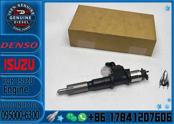 Injetor de combustível diesel injetor de carris comuns 095000-6300 095000-6270 1153004361 8-976102544 para KOMATSU