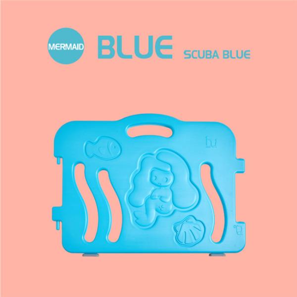 Free Combination Baby Safety Play Yard Indoor Folding Plastic Mermaid Playpen