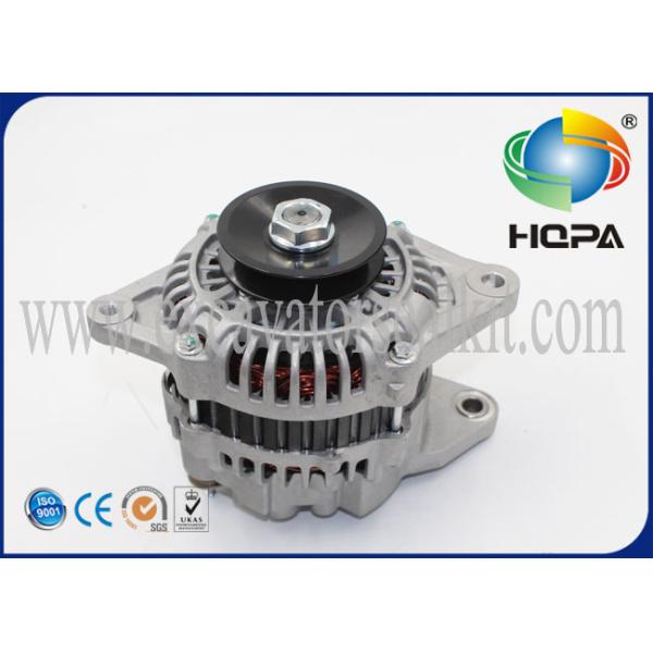 1G398-64011 Engine 3307 Excavator Engine Parts Casting Iron Alternator 12V 80A