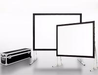 Écran de projection rapide adapté aux besoins du client par format de pli une garantie d'an pour la conférence