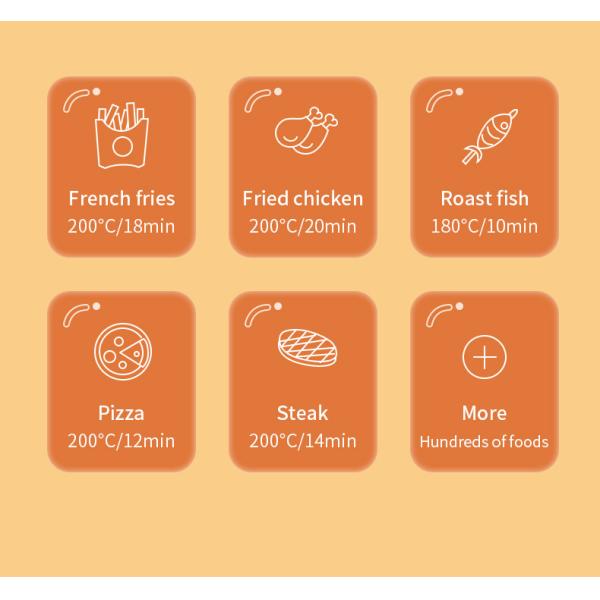 Kitchen Electric Deep Fryer 12L 15L Air Fryer Oven with Digital Control Thermostat