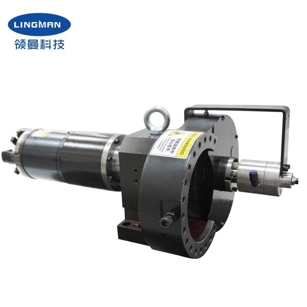 Lingman Laser  Bevel Cutting Chuck 120mm 170mm 230mm 290mm Clamping Range Pneumatic For Tube Cutting Machine