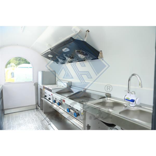 280H Mobile Round Model Electric Food Truck with Canopy in Beverage Manufacturing