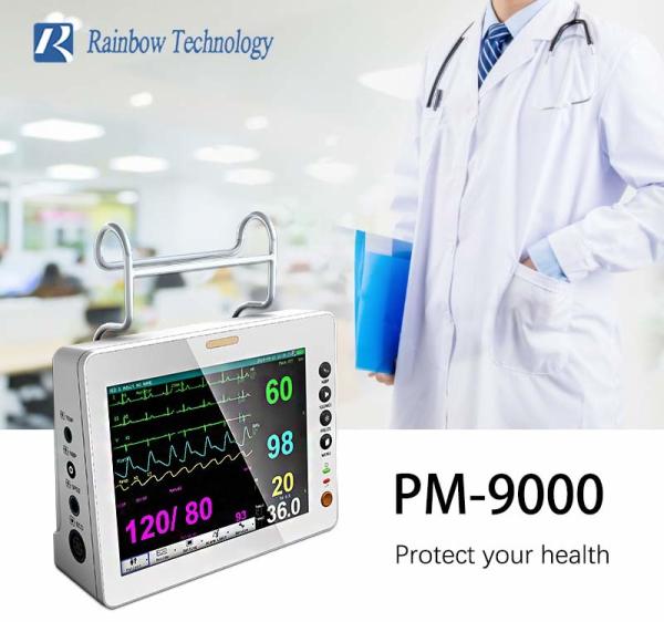 Lightweight 8 Inch Multi Parameter Portable Patient Monitor