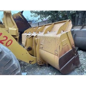 Second Hand Front Loader Real  Cat966h Wheel Loader Payloader