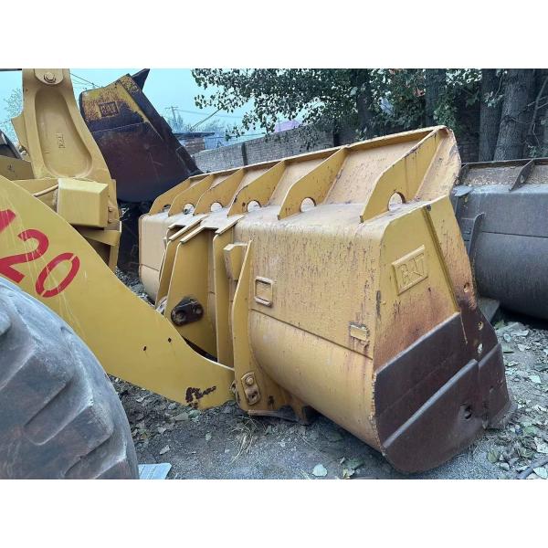Second Hand Front Loader Real Caterpillar Cat966h Wheel Loader Payloader