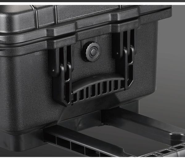 Dust Proof Portable Tool Box Impact Resistant Tool Case With Wheels