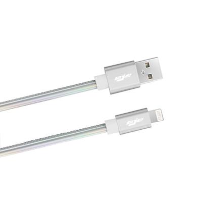 Cable leve USB 3 para relâmpago 1.2m Construção de liga de alumínio