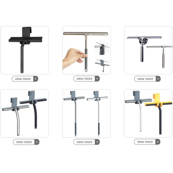 Glass Window Shower Tile Wiper With Leaf Blade Lip