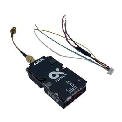 AKK 8W VTX Alpha8 Wireless Video Transmitter 80CH 5.8G 8W 5W 3W 1W Power Support Smart Audio