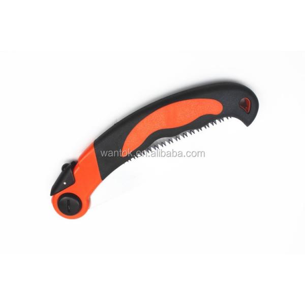 180mm Blade Length Triple-Bevel Teeth Folding Pruning Saw for Heavy-Duty Pruning