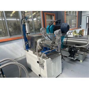 WMS30 Type Bar Disc Horizontal Sand Mill / Pin Mill Machine 22 KW 30 L