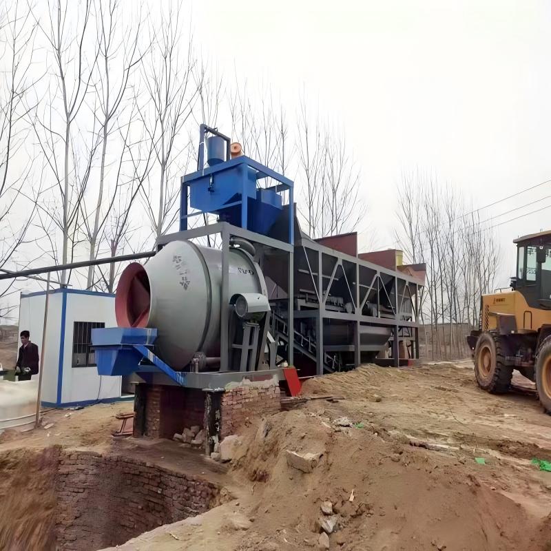 Complete Mobile Concrete Production Line JZM Series Drum Mixing Plant Cement Plant Equipments For Road Building