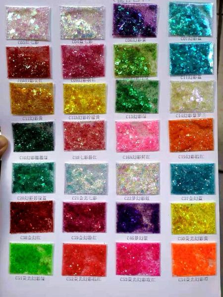 Craft and Christmas Item Type Indoor Christmas Decoration Chunky Glitter Mixes in Bulk