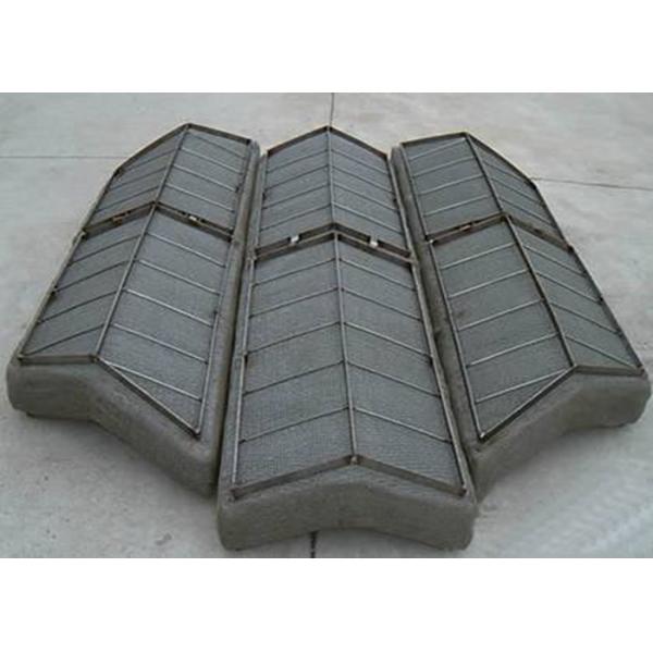 Non Metal Wire Mesh Demister / Mist Eliminator Pads Less Pressure Drops