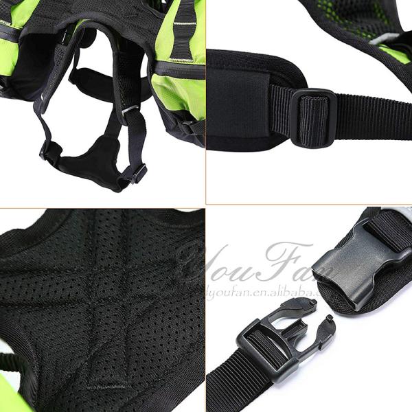 2 In 1 Pet Carrier Bag , 600D Waterproof Oxford Dog Backpack Harness