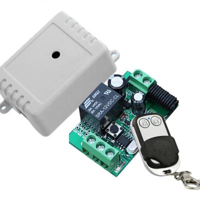 Relé do interruptor 1CH 433MHz e receptor de controle remoto sem fio POC810