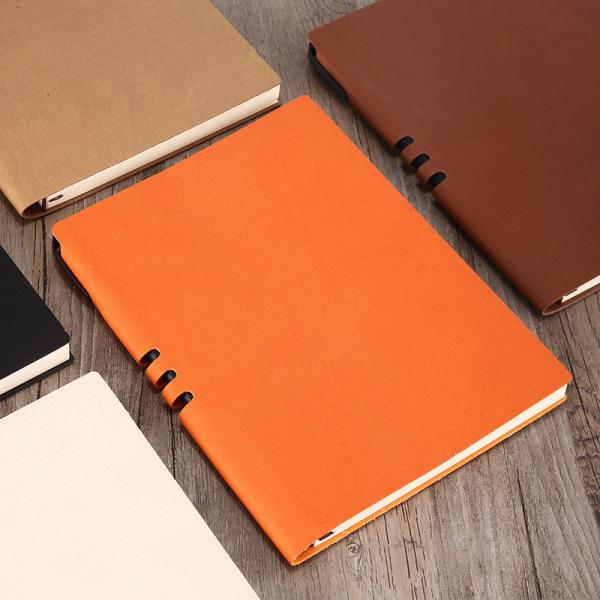 Customized Office Stationery A5 Notepad with PU Leather Cover and Personalized Design