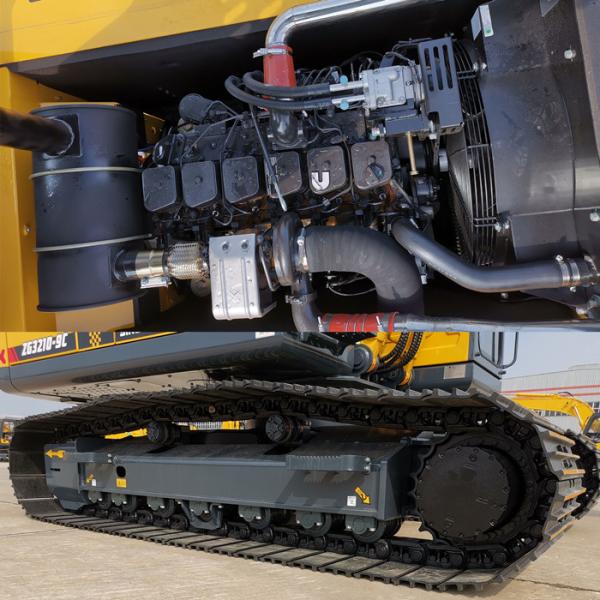 Máquina de movimentação de terra ZG210 Design ergonômico com espaço de condução espaçoso