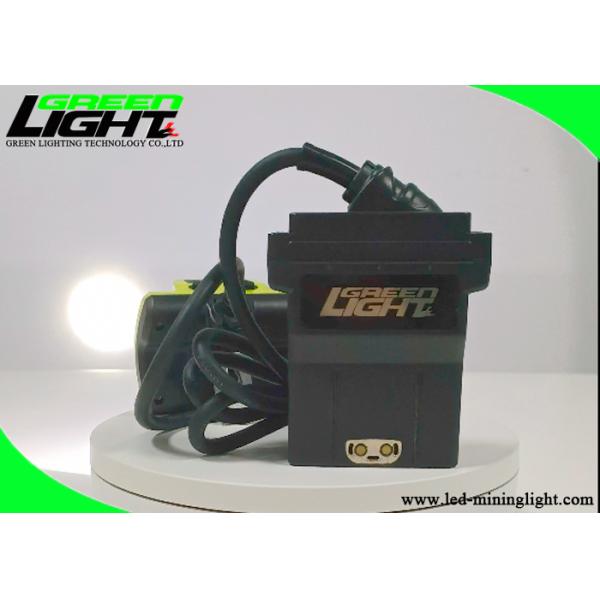 шлем добычи угля яркости 25000lux освещает желтый ABS раковины анти- треснутые IP68 делают водостойким