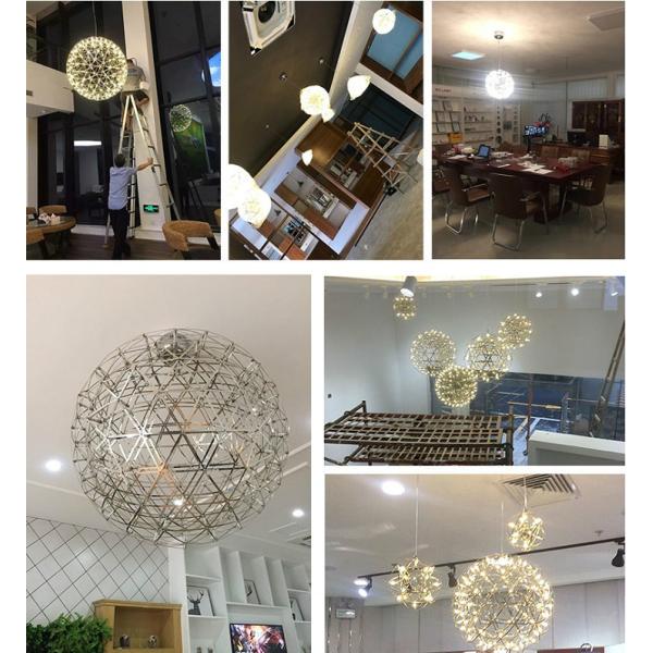LED Spark Ball Pendant Lamp Dandelion-shaped Pendant Lamp
