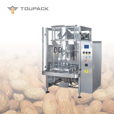 máquina de empacotamento vertical do selo da suficiência do formulário de 420mm VFFS 70bpm para o amendoim