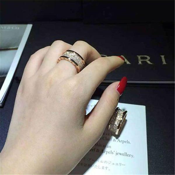 Luxury jewe factory B.zero1  series  ring 18k white gold yellow gold rose gold diamond ring