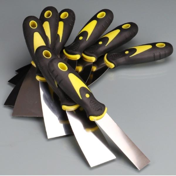4 Pack Multi Putty Knife Scrapers Set Spackle Knife Premium Stainless Steel Paint Scraper Blade