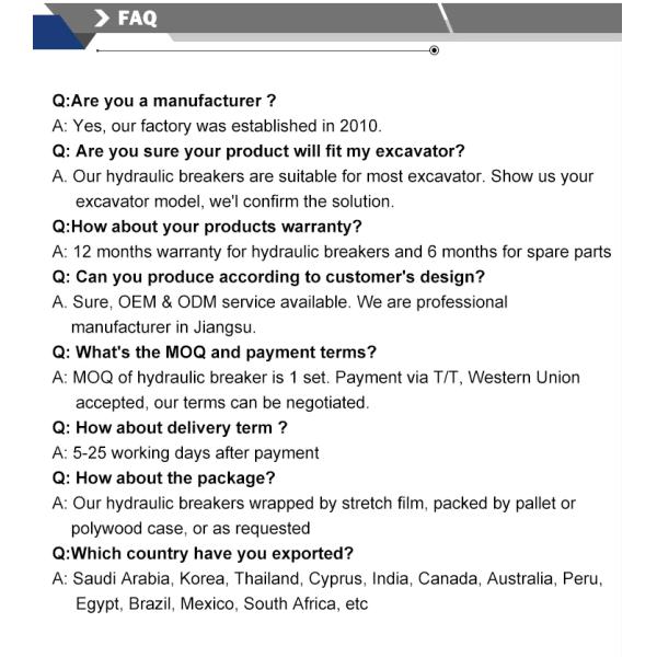 Box Type OEM SB40  Hydraulic Rock Hammer Hydraulic Bead Breaker for 4-7Tons Excavator for Construction