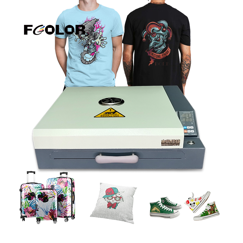 A3 DTF Mini Oven Electric Heat Transfer Press Machine New Condition for T-shirt