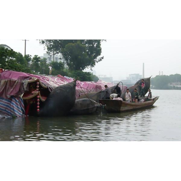 Промышленный подводный корабль запуская резиновые спасательные мешки безопасности раздувное 1,5 кс 12