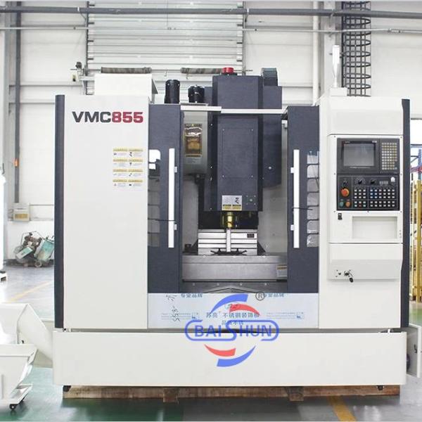 3 eixos centro de usinagem vertical Vmc Cnc latão de metal de torneamento