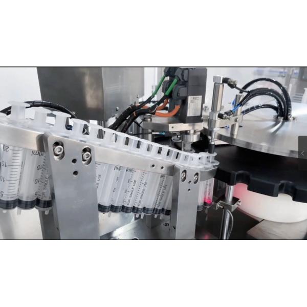 Prefilled Syringe Filling And Plugging Machine