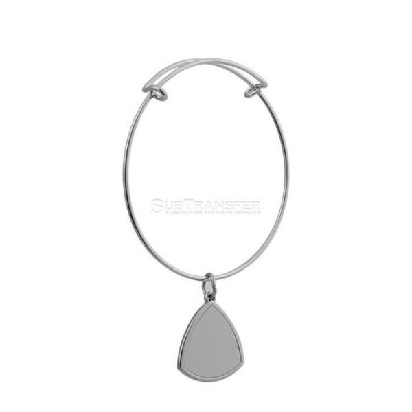 Bracelets de bijoux pour femmes, diverses formes, bracelets en métal vierges pour sublimation