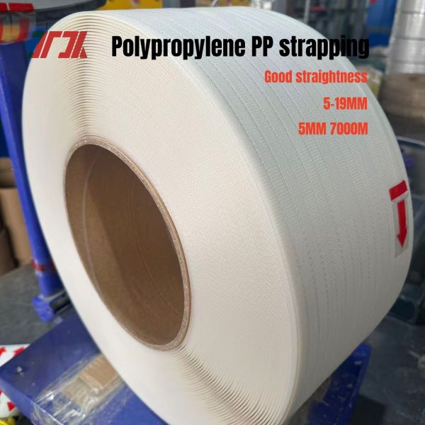 Automatic PP packing belt  transparent 12mm PP packing belt for automatic strapping tools
