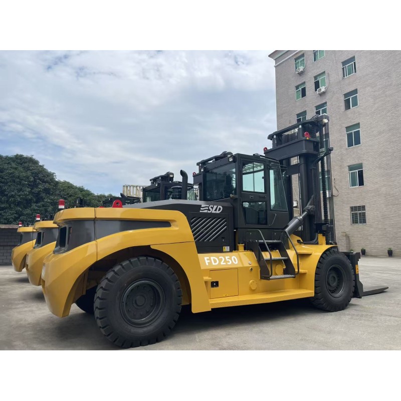 FD350 35 Ton Diesel Heavy Duty Forklift Truck Weichai Engine 5.5g Mast Container Handling