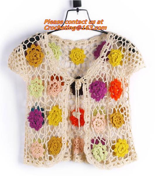 Sweater, Cardigan, Crochet, Crocheted, Pullover, Hollow Out, Summer Tops, Crochet Blouse