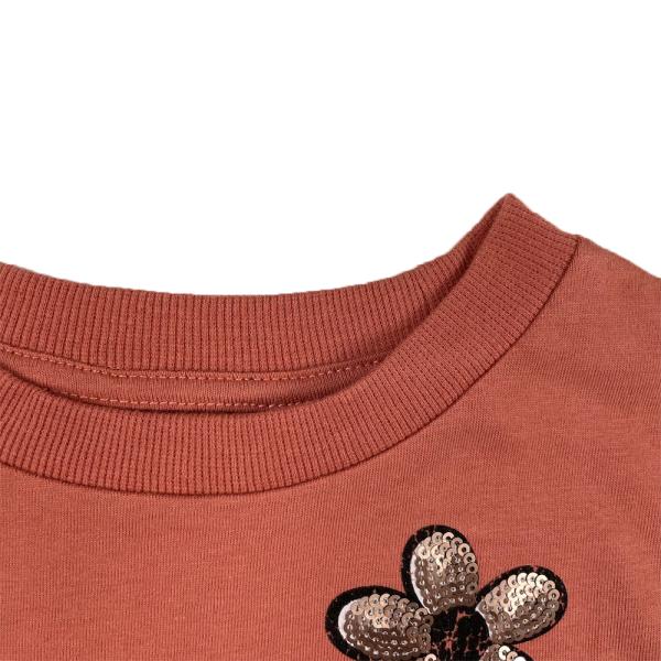 Various Styles Long Sleeve Anti-Shrink Children Girls Clothing Loose T-shirt for Kids