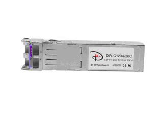 Optic module, GLC-2BX-U,CSFP,BiDi,1.25G,1310nm/1490nm;20KM,0ºC~+75ºC,Cisco compatible