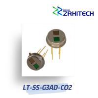 Capteur de gaz de CO2 NDIR répétable avec taux de réponse infrarouge élevé et technologie Silver