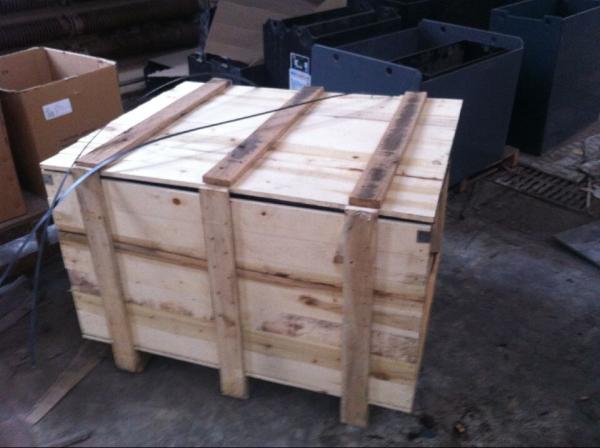 Electric Fork Truck Battery For Forklift , Pallet Jack Battery 198mm Cell Width