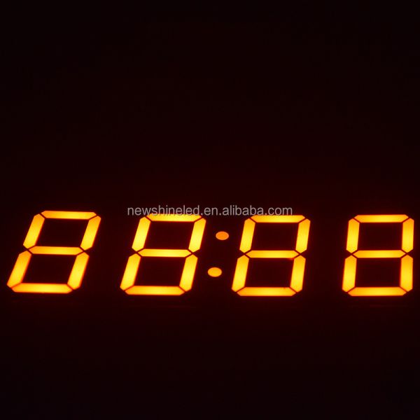 0.25 Inch 4 digit LED Seven Segment Clock Display