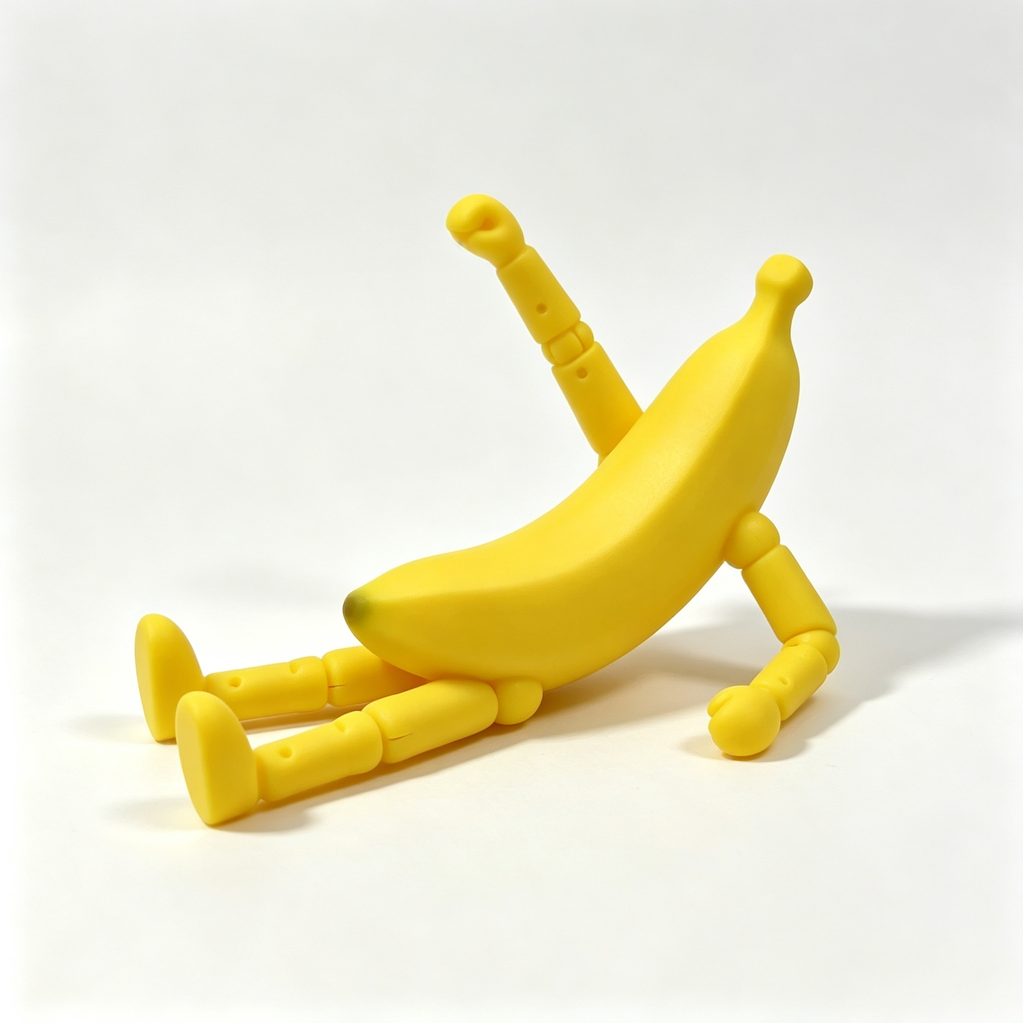 Custom Hue 3d Printing Articulated Action Figures Movable Joints Unique Banana Shape Toys