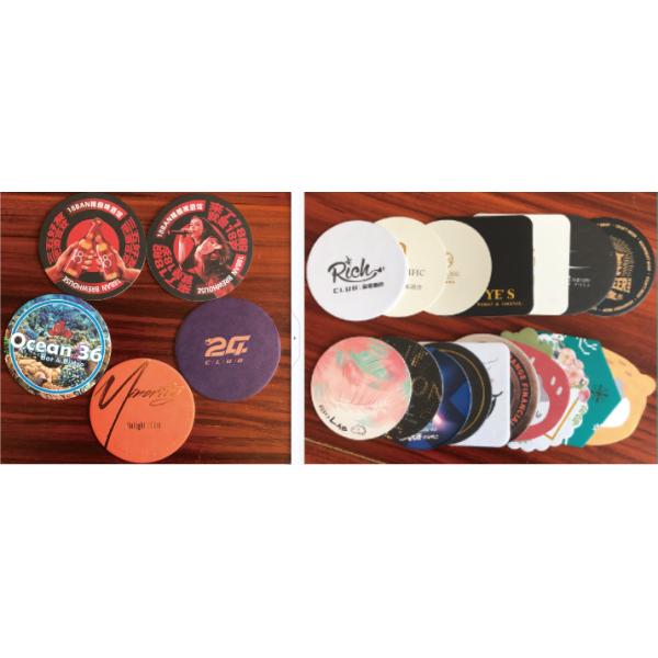 0.9mm 1.6mm White Bleached Coaster Board Well Absorbent 787mm 889mm Roll