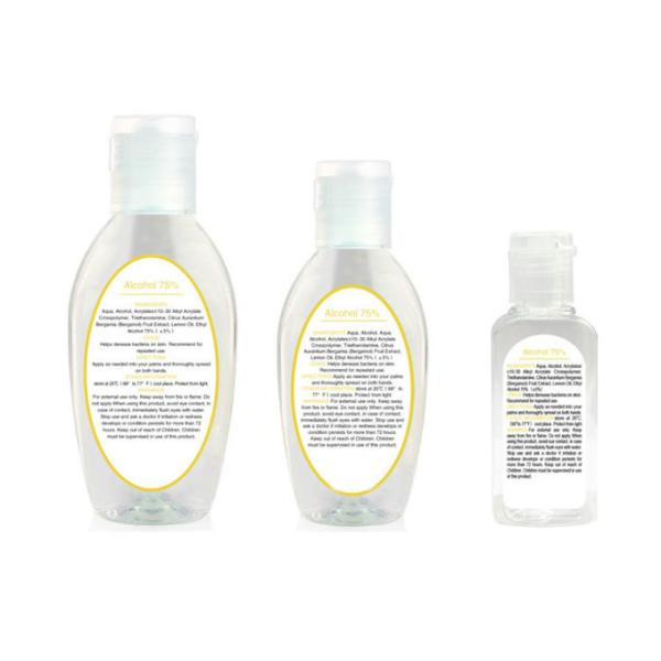 Antiseptic Ethyl Alcohol  , Disposable Alcohol Hand Gel Sanitizer